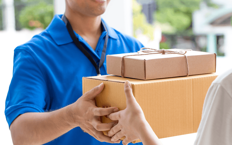 写真:お買い物した商品を上手に受け取る方法