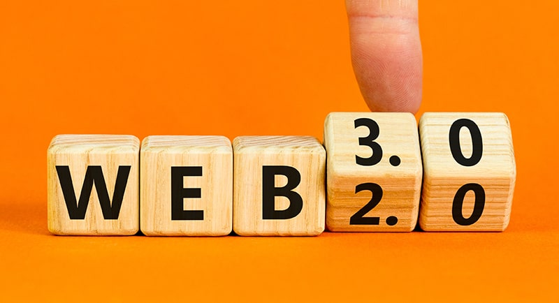 Web2.0からWeb3.0への切り替わりイメージ